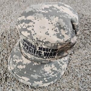 National Museum Of The Pacific War Camo Hat XL 7 3/4